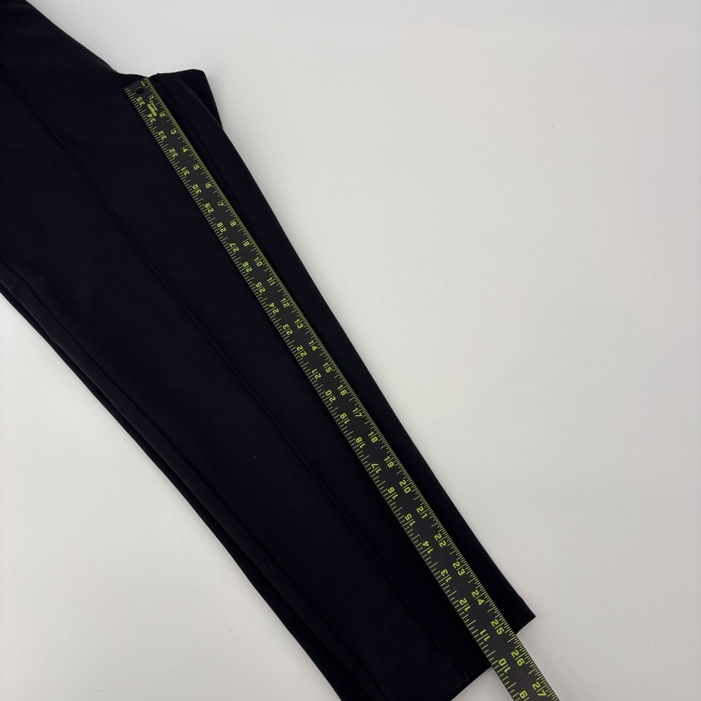 Athleta Womens Small Black Venice Pintuck Pants Jogger Zip Pocket Travel Yoga - Picture 9 of 9